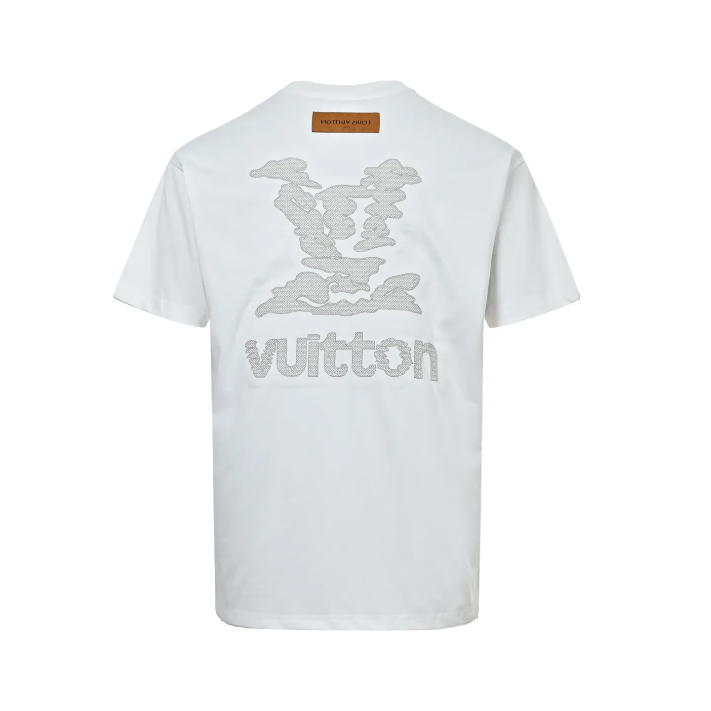 Louis Vuitton/Louis Vuitton cloud letter logo short sleeves